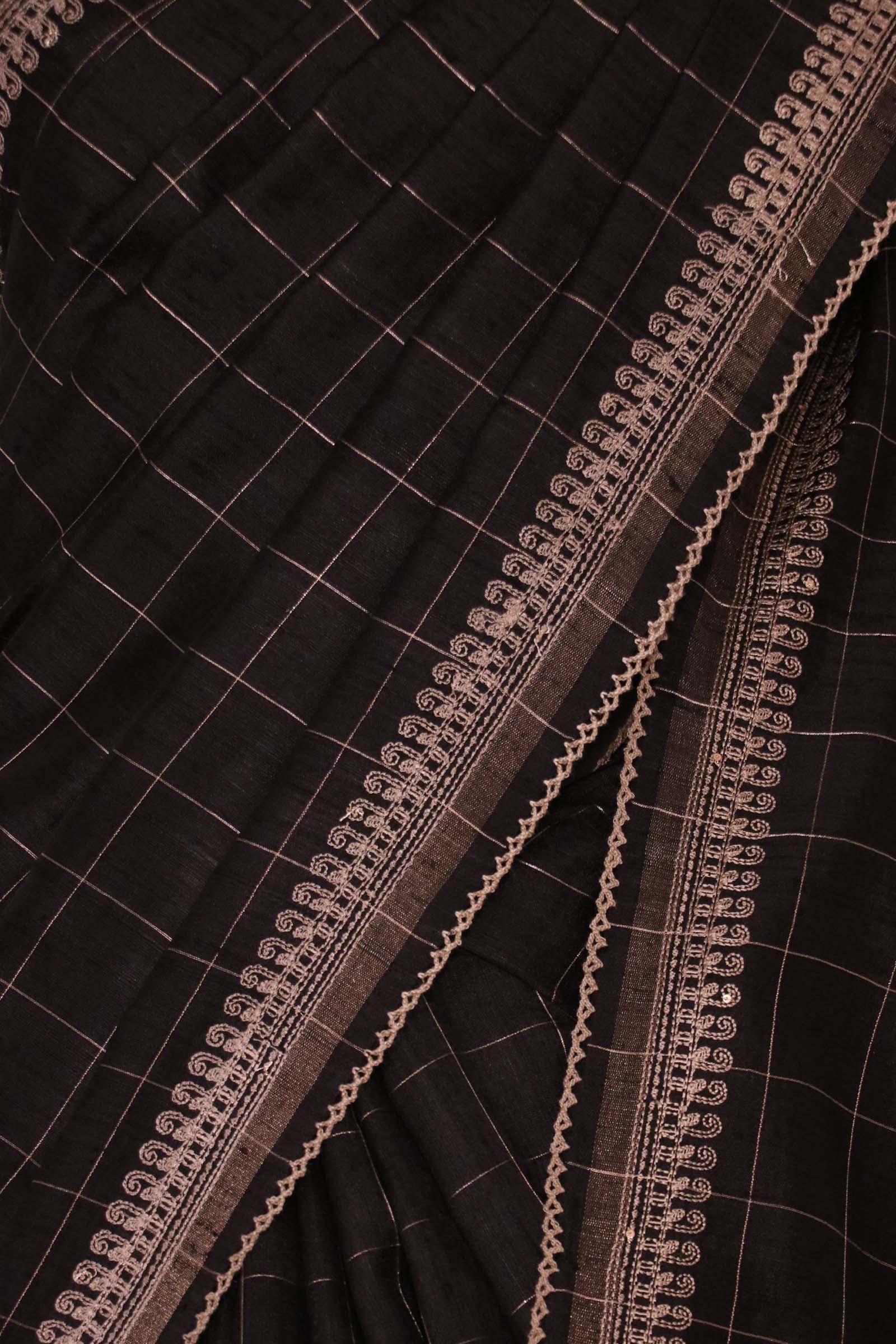 Handloom Pure Tussar Silk Saree AL209560